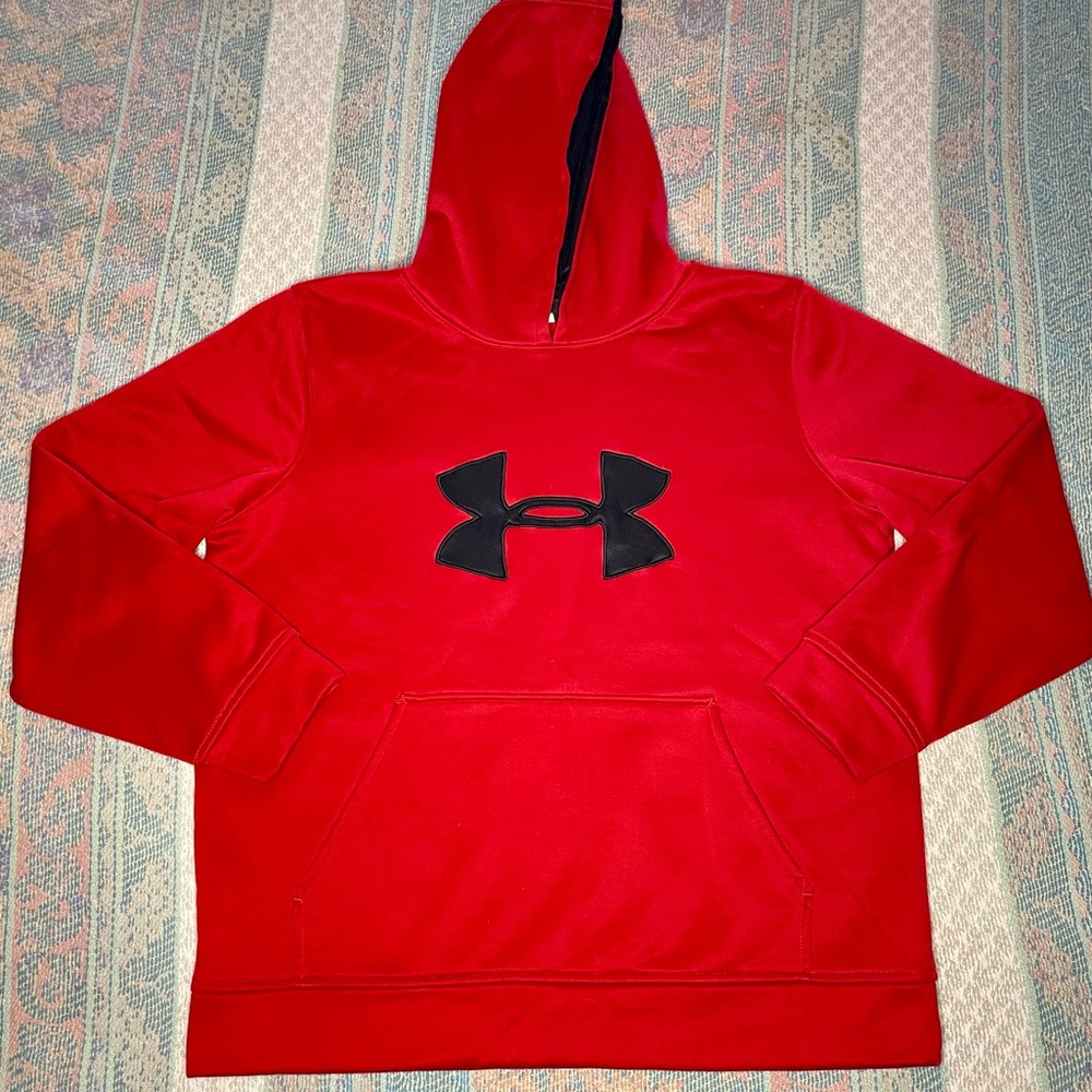 Boy’s Red Hoodie Under Armor